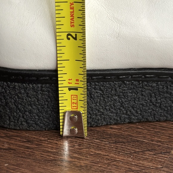 Aldo white and black platform loafers - Picture 10 of 10